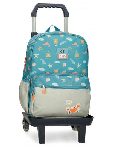 97524T1 ADAPT. BACKPACK 38CM.W/TROLLEY  MR. CRAB